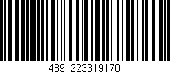 Código de barras (EAN, GTIN, SKU, ISBN): '4891223319170'
