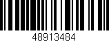 Código de barras (EAN, GTIN, SKU, ISBN): '48913484'