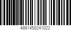 Código de barras (EAN, GTIN, SKU, ISBN): '4891450241022'