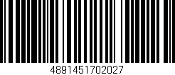 Código de barras (EAN, GTIN, SKU, ISBN): '4891451702027'