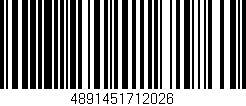 Código de barras (EAN, GTIN, SKU, ISBN): '4891451712026'