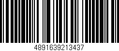 Código de barras (EAN, GTIN, SKU, ISBN): '4891639213437'