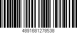 Código de barras (EAN, GTIN, SKU, ISBN): '4891681278538'