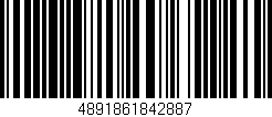 Código de barras (EAN, GTIN, SKU, ISBN): '4891861842887'