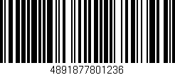 Código de barras (EAN, GTIN, SKU, ISBN): '4891877801236'