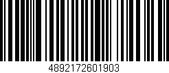 Código de barras (EAN, GTIN, SKU, ISBN): '4892172601903'