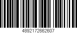 Código de barras (EAN, GTIN, SKU, ISBN): '4892172662607'