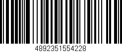 Código de barras (EAN, GTIN, SKU, ISBN): '4892351554228'