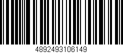 Código de barras (EAN, GTIN, SKU, ISBN): '4892493106149'