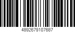 Código de barras (EAN, GTIN, SKU, ISBN): '4892679107687'
