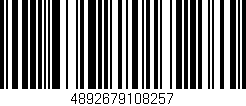 Código de barras (EAN, GTIN, SKU, ISBN): '4892679108257'