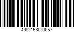 Código de barras (EAN, GTIN, SKU, ISBN): '4893156033857'