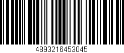 Código de barras (EAN, GTIN, SKU, ISBN): '4893216453045'