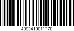 Código de barras (EAN, GTIN, SKU, ISBN): '4893413811778'