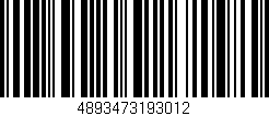 Código de barras (EAN, GTIN, SKU, ISBN): '4893473193012'