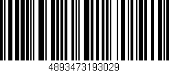 Código de barras (EAN, GTIN, SKU, ISBN): '4893473193029'