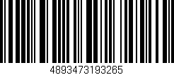 Código de barras (EAN, GTIN, SKU, ISBN): '4893473193265'