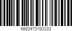 Código de barras (EAN, GTIN, SKU, ISBN): '4893473193333'