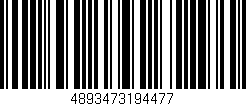 Código de barras (EAN, GTIN, SKU, ISBN): '4893473194477'