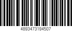 Código de barras (EAN, GTIN, SKU, ISBN): '4893473194507'