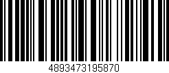 Código de barras (EAN, GTIN, SKU, ISBN): '4893473195870'