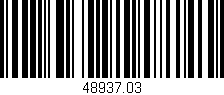 Código de barras (EAN, GTIN, SKU, ISBN): '48937.03'