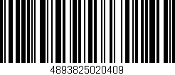 Código de barras (EAN, GTIN, SKU, ISBN): '4893825020409'