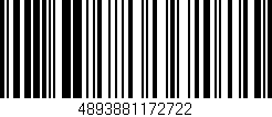 Código de barras (EAN, GTIN, SKU, ISBN): '4893881172722'