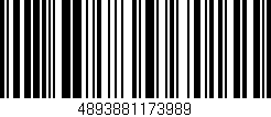 Código de barras (EAN, GTIN, SKU, ISBN): '4893881173989'
