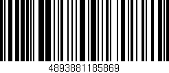 Código de barras (EAN, GTIN, SKU, ISBN): '4893881185869'