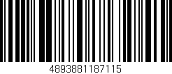 Código de barras (EAN, GTIN, SKU, ISBN): '4893881187115'