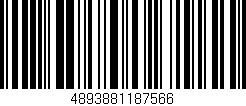 Código de barras (EAN, GTIN, SKU, ISBN): '4893881187566'