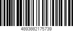 Código de barras (EAN, GTIN, SKU, ISBN): '4893882175739'