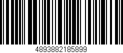 Código de barras (EAN, GTIN, SKU, ISBN): '4893882185899'