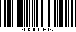 Código de barras (EAN, GTIN, SKU, ISBN): '4893883185867'