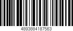 Código de barras (EAN, GTIN, SKU, ISBN): '4893884187563'