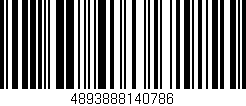 Código de barras (EAN, GTIN, SKU, ISBN): '4893888140786'