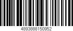 Código de barras (EAN, GTIN, SKU, ISBN): '4893888150952'