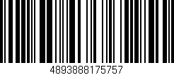 Código de barras (EAN, GTIN, SKU, ISBN): '4893888175757'