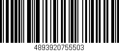 Código de barras (EAN, GTIN, SKU, ISBN): '4893920755503'