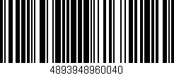 Código de barras (EAN, GTIN, SKU, ISBN): '4893948960040'