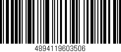 Código de barras (EAN, GTIN, SKU, ISBN): '4894119603506'