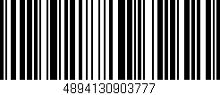 Código de barras (EAN, GTIN, SKU, ISBN): '4894130903777'