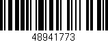 Código de barras (EAN, GTIN, SKU, ISBN): '48941773'