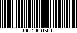 Código de barras (EAN, GTIN, SKU, ISBN): '4894290015907'