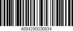 Código de barras (EAN, GTIN, SKU, ISBN): '4894290036834'