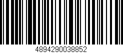 Código de barras (EAN, GTIN, SKU, ISBN): '4894290038852'