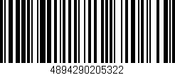 Código de barras (EAN, GTIN, SKU, ISBN): '4894290205322'