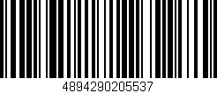 Código de barras (EAN, GTIN, SKU, ISBN): '4894290205537'