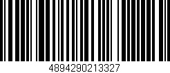 Código de barras (EAN, GTIN, SKU, ISBN): '4894290213327'